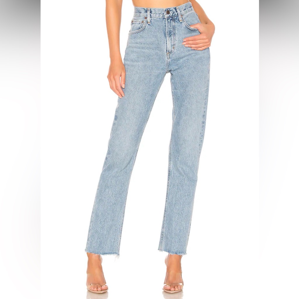 Agolde 90’s Pinch Waist High Rise Straight Jeans